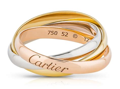 triple cartier ring|cartier trinity ring buy online.